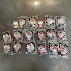McDonald Lot Of 18 2014 Hello Kitty Birthday Toys 40th Anniversary Happy Meal